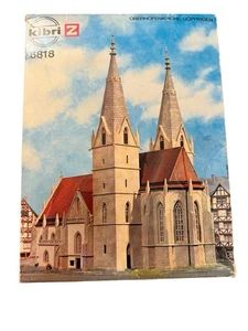 Z Scale Kibri 6818 Oberhofenkirche Goppingen Church Unbuilt With Glue And Tips - Picture 1 of 14