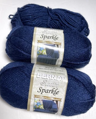 HILO BRILLANTE SATINADO BERNAT 2+ pk. ZAFIRO. COMBINO ENVÍO, Leer detalles Foto 1 de 4