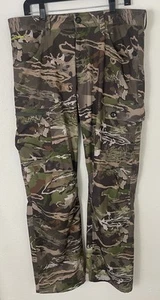 Under Armour Storm 1 Hunting Camo Pants Hiking Fishing Ripstop Men's 36x32/31 - Picture 1 of 13
