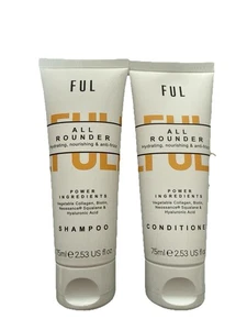 FUL Allrounder Shampoo & Conditioner Anti-Frizz Biotin Hyaluronsäure 75ml - Bild 1 von 5