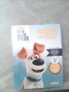 Neu Das geheime Leben der Haustiere Press Out And Play Wohnung Spielset Aktivitätsbuch - Bild 1 von 14