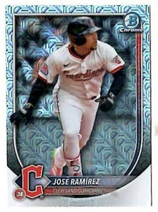 JOSE RAMIREZ Guardians ~ 2025 Bowman Chrome Mega Mojo Refractor ~ FREE SHIPPING - Picture 1 of 1