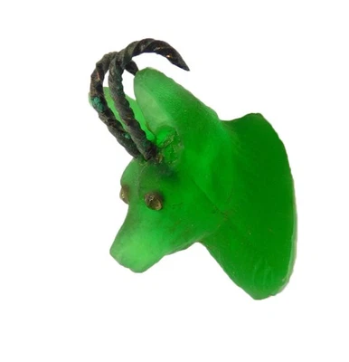 RARO GALLETA JACK VIDRIO CHECO CABRA CARNERO OVEJA CABEZA MONTAJE PREMIO ENCANTO OJOS DE VIDRIO Foto 1 de 4