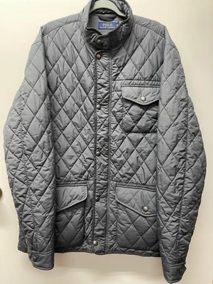 NWOT Men’s XL TALL Polo Ralph Lauren Dark Gray Puffer Jacket - Image 1 of 4