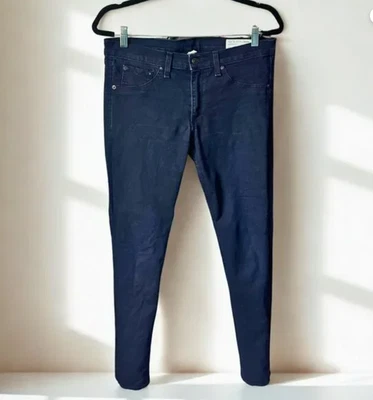 Rag Bone Women's Blue High Rise Stretch Skinny Jeans Dark Wash Size 31 - Image 1 of 4