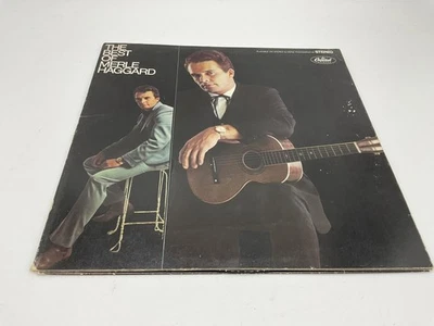 Merle Haggard Vinyl Record The Best Of Merle Haggard Country Album Capitol - Image 1 of 4
