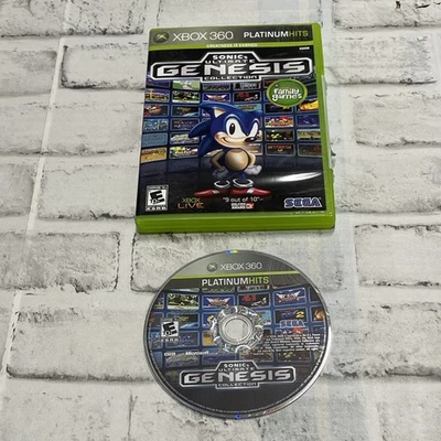 Microsoft Xbox 360 Sonic's Ultimate Genesis Collection Tested VGC - No Manual - Image 1 of 3