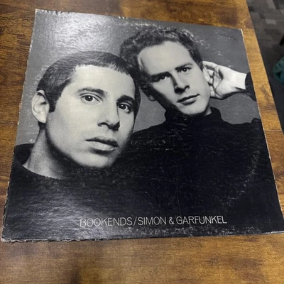 Simon & Garfunkel Bookends Vinyl LP with Poster 1968 - Imagem 1 de 4