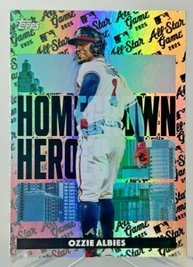 2025 Topps All Star Game Homegrown Heroes Ozzie Albies HH-8 - Picture 1 of 1