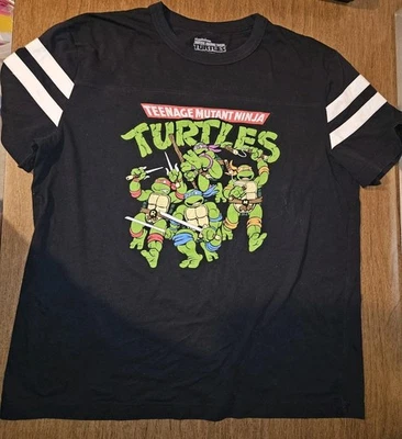 Camisa Tortugas Ninja Adolescentes Mutantes Para Mujer XL Gráfico Héroes Media Concha Camiseta Foto 1 de 4