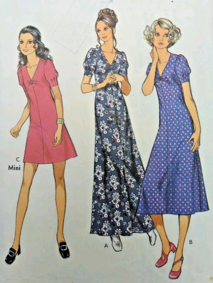 Vintage 1970s Style 2944 Prom Evening Party Dress Sewing Pattern B38" 97cm - Image 1 of 3