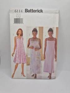 Butterick Misses' Petite Staubtuch & Kleid Muster 6114 8-10-12  - Bild 1 von 2