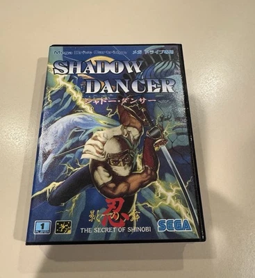 Shadow Dancer Sega Mega Drive Secret Of Shinobi Japan Box Case US Seller - Image 1 of 4