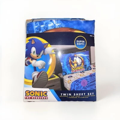 Sega Sonic the Hedgehog "Sega Sonic Speed" Juego de 3 hojas dobles NUEVO Foto 1 de 2