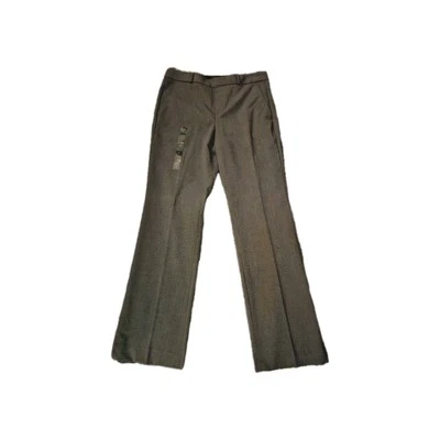 Banana Republic Logan 女式 10 中腰商务裤棕色新品 — 第 1/4 张图片