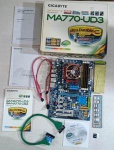 Gigabyte AM3 Phenom II 945 Combo + GA-MA770-UD3 + Transcend 4x2GB Ram DDR2 800 - Bild 1 von 14