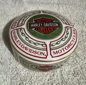 Harley Davidson / The ARITA of IMARI Japanese Trinket Dish - Bild 1 von 6