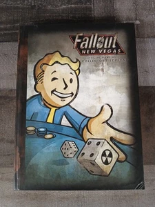 Fallout New Vegas Collectors Edition Hardcover Strategy Guide W/ Map Detached - Picture 1 of 6