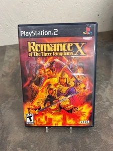ROMANCE OF THE THREE KINGDOMS X (SONY PS2) KOMPLETT - GETESTET (WBP014964) - Bild 1 von 7