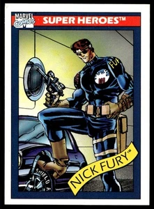 1990 Impel Marvel Universe #5 Nick Fury MINT - Picture 1 of 2