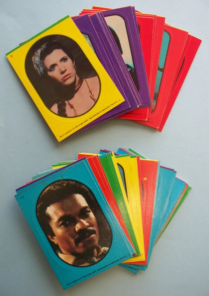Pegatinas El Retorno del Jedi 1983 termina tu colección - el precio varía con pegatina Foto 1 de 1