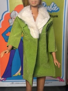 Vintage Barbie Sears Exclusive Glamour Group #1510 Rare Green Coat Jacket - Bild 1 von 7
