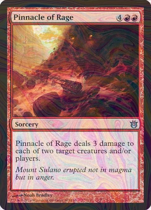 Foil Pinnacle of Rage - Born of the Gods | MTG Card - Image 1 of 1