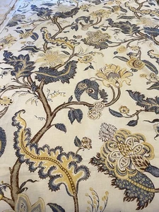 "Tela country inglesa de colección Laura Ashley NUEVA 55"" x 3 yardas 11"" floral jacobea" - Imagen 1 de 9