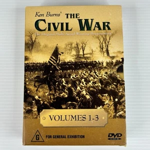 Ken Burns The Civil War Volume 1-3 DVD Region 4 PAL Tracked Postage Documentary - Picture 1 of 13