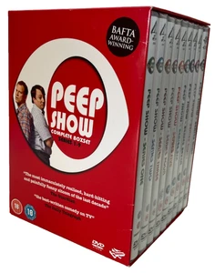 Peep Show: Series 1-9 Complete Box Set DVD - David Mitchell & Robert Webb - Picture 1 of 8