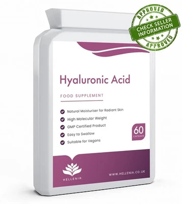 HELLENIA Hyaluronic Acid 100 mg - 60 Capsules