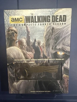 The Walking Dead: Season 4 (DVD, 2014, 6-Disc Set, Prison Key) VG Foto 1 de 4