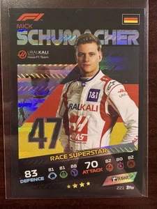 Topps F1 Turbo Attax 2021 - #221 Mick Schumacher - Imagen 1 de 2