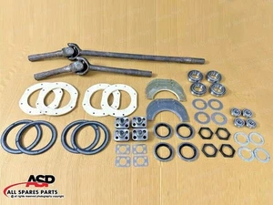 Front Axle Shaft Assy Set/Kit Fit W.Jeep CJ2A,3B,CJ5/MB/GPW/M38/M38-A1-10 Spline - Picture 1 of 9