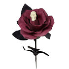 Horror Flower Rose Artificial Flower Halloween Supplies Black Fake Flower Cospla