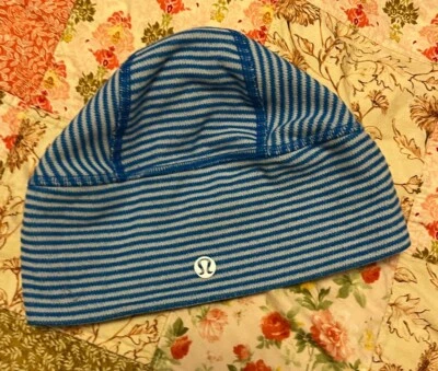 Lululemon Running Beanie Hat Ponytail Hole - Image 1 of 4