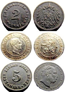 Miniatur Jeton, Balmberger und Lauer, 3 Stück, um 1871-1897 - Bild 1 von 18