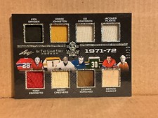 2022-23 Leaf ITG Used Hockey 1971-72 Masked Men Year of the Goalie #19/20 Parent