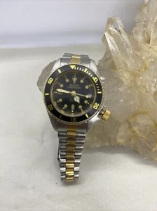 Neat Ladies Vintage Elgin Sportmate Diver Style 20ATM Threaded Crown Watch - Picture 1 of 8