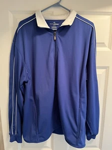 Grand Slam Golf Windbreaker ~ Full Zip Down Golf Jacket ~ Blue ~ Size XL - Picture 1 of 7