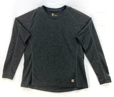 Camiseta para mujer Carhartt XXL Force peso medio mezcla de lana sintética capa base doble Foto 1 de 4