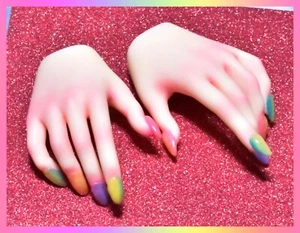 BJD Volks Super Dollfie SDGr Girl H-01 Painted Hands Radyshell Sisuinail Custom - Picture 1 of 12