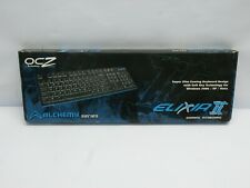 OCZ Alchemy Series Elixir II Super Slim Gaming Keyboard Soft Key OALKBELX2US