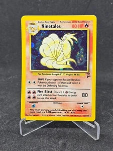 Pokemon Card Ninetales 13/130 Base Set 2 Holo Rare - Picture 1 of 4