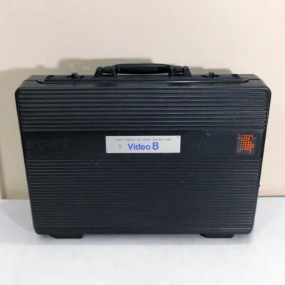 SOLO ESTUCHE para Videocámara Sony Video8 CCD-V5 CCD-V50 Gris Plástico 16x11x5 Foto 1 de 4