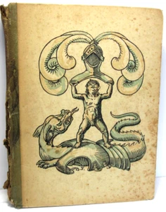 Rare Find Vintage Antique Deutsche Sagen Hardcover Berlia German Book #I - Imagen 1 de 13