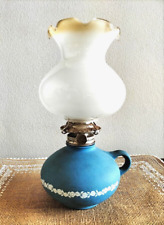 Vintage Blue Kerosene lamp