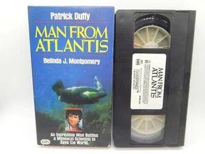 3A VHS MAN FROM ATLANTIS Patrick Duffy 1977 Television Movie Science Fiction - Picture 1 of 2