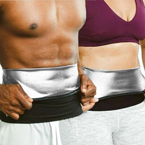 Sweat Sauna Band Thermal Body Shaper Waist Trainer Slimming Belt Fitness Trimmer - Picture 1 of 14