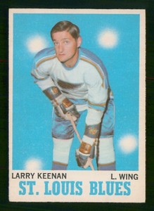 LARRY KEENAN 1970-71 O-PEE-CHEE 1970-71 NO 104 EXMINT   50484